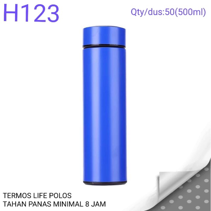 Termos Life Polos / Thermos Botol Minum Stainless Steel Anti Karat 500ml