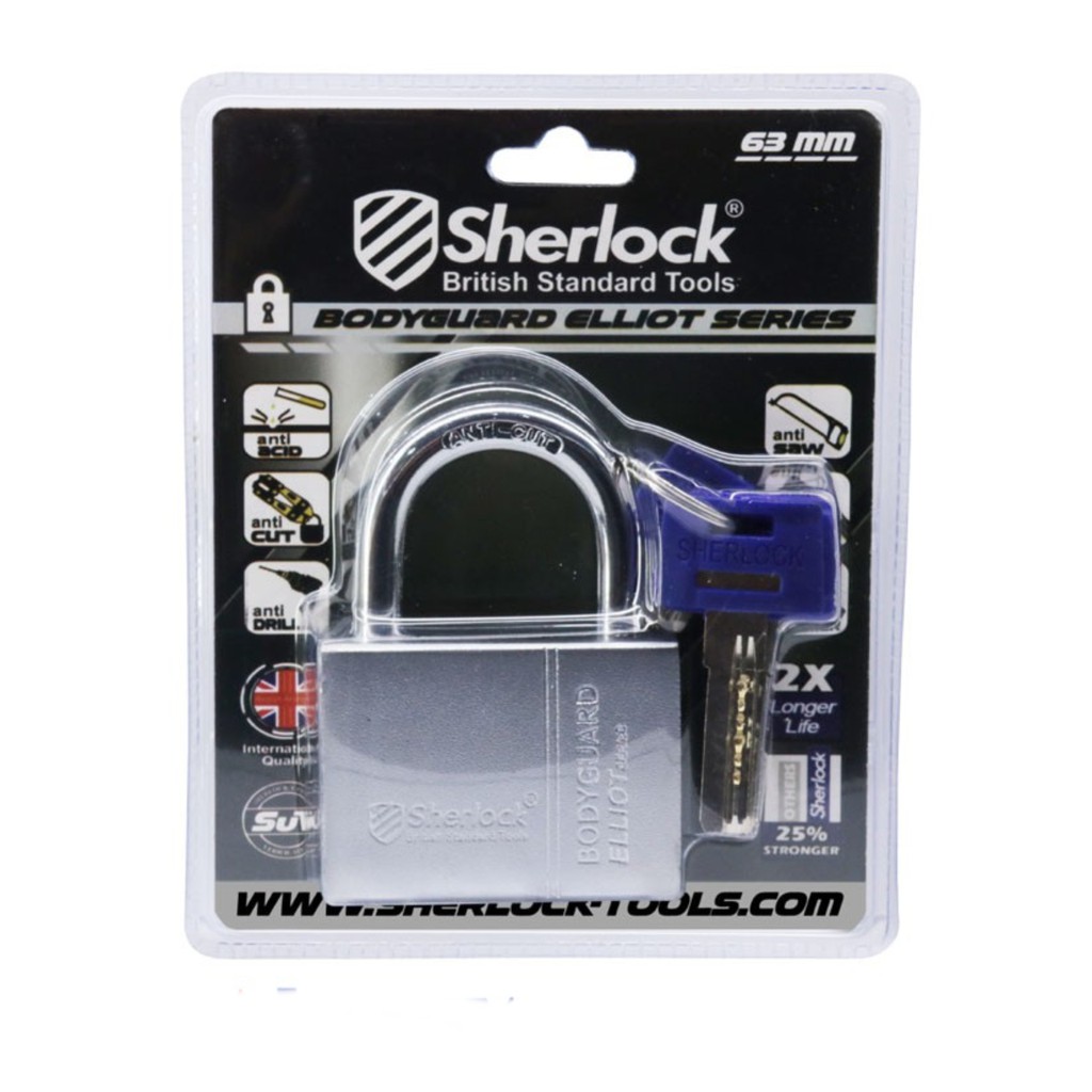 SHERLOCK BODYGUARD ELLIOT SERIES GEMBOK 63MM