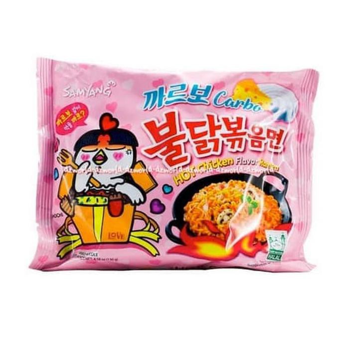 

Terlaris# Carbo Samyang Carbonara Mie Shamyang Karbonara 130Gr