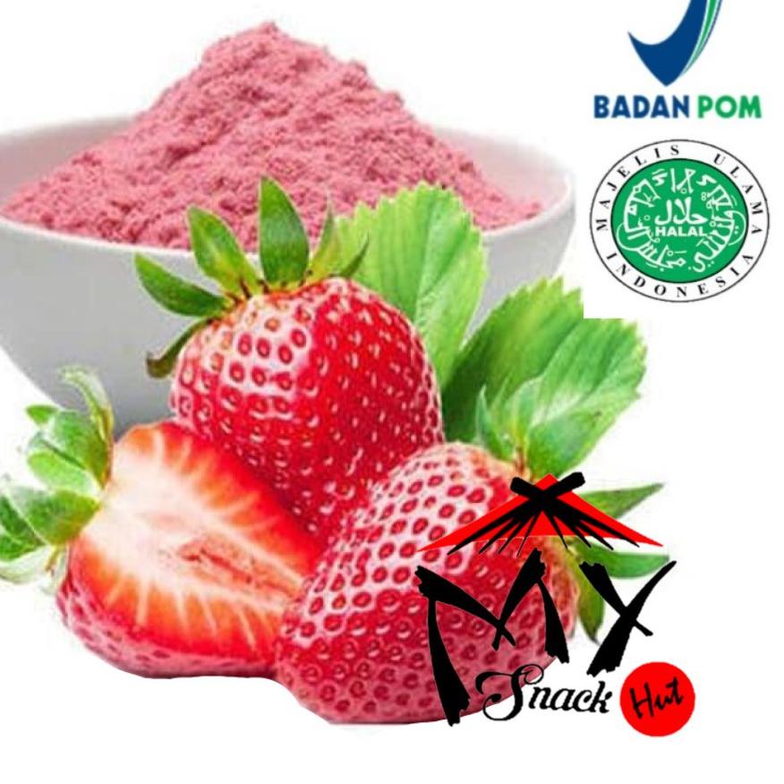 

SALE✅STRAWBERRY FLAVOUR POWDER 50GR - STROBERI FLAVOR POWDER - PERISA STRAWBERI BUBUK MURNI HALAL MUI|RA8