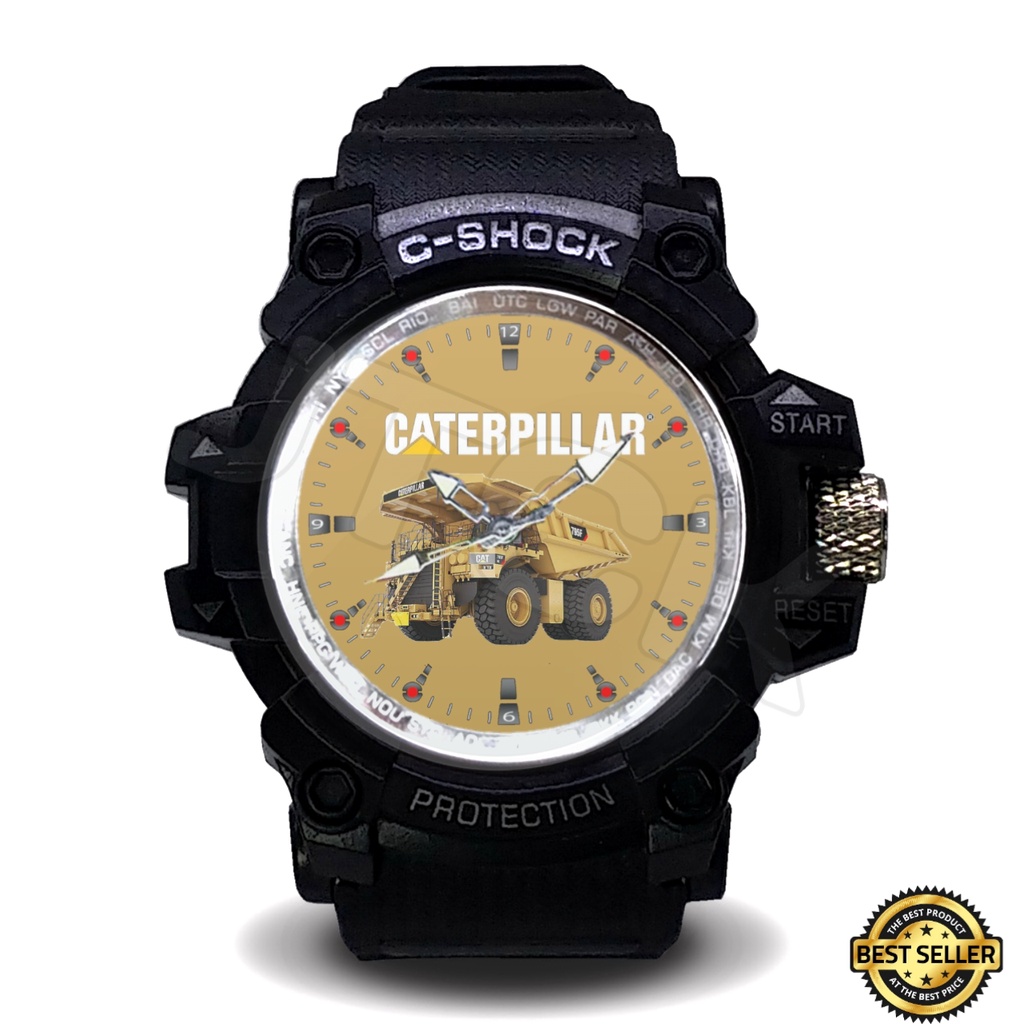 Jam Tangan  CAT CATERPILLAR SPORT Keren Custom Terbaru
