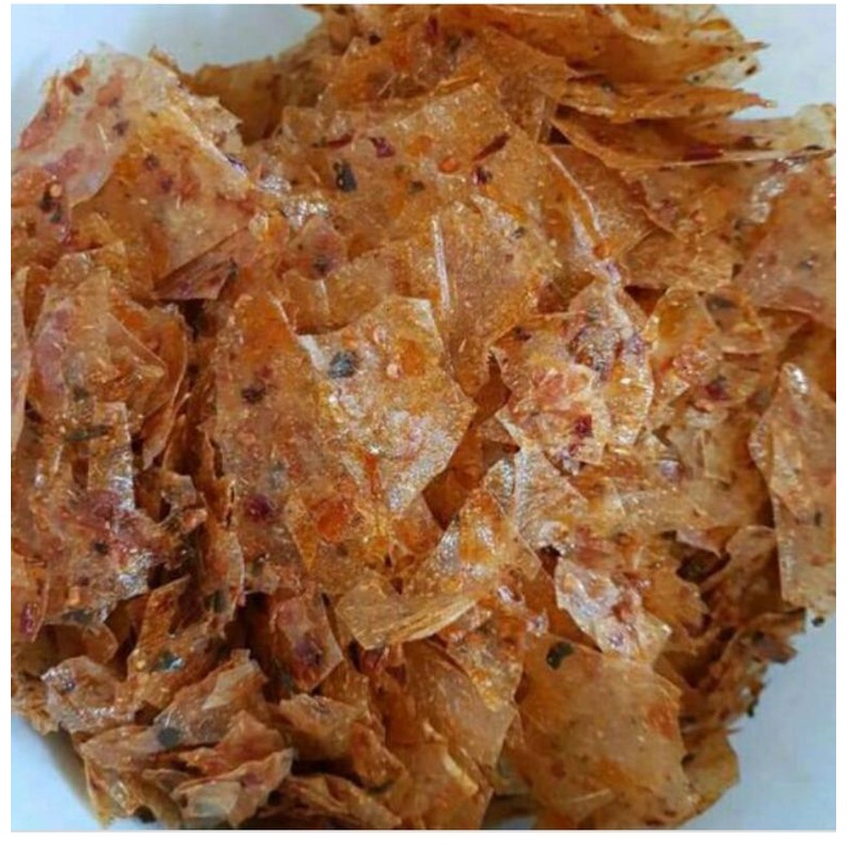 

KIRCA ALVERA KRIPIK KACA EXTRA DAUN JERUK (100GRAM) DAN 1 KG