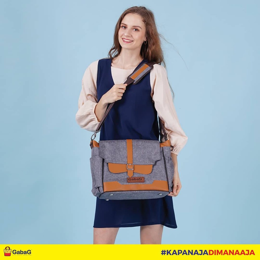 Gabag Cooler Bag Backpack Adina / Lemon / Mandy / Damar / Ryu - Tas Bayi - Tas Cooler Pendingin Asi Bayi