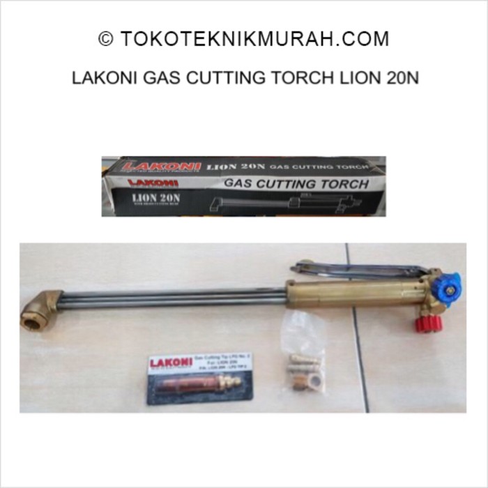 Lakoni Gas Cutting Torch Lion 20N / Brander Las Potong