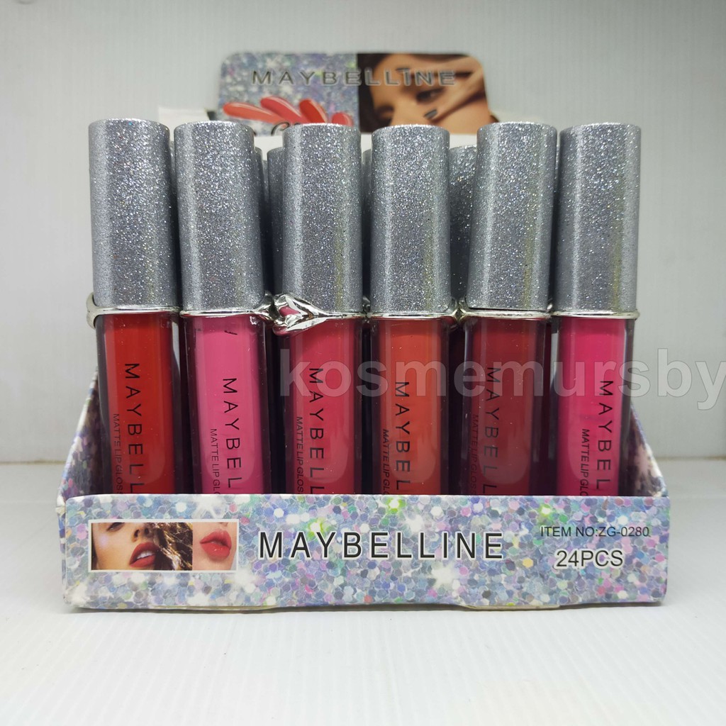 (ECER) Lipstick Maybelline Tutup Glitter Putih ZG-0280