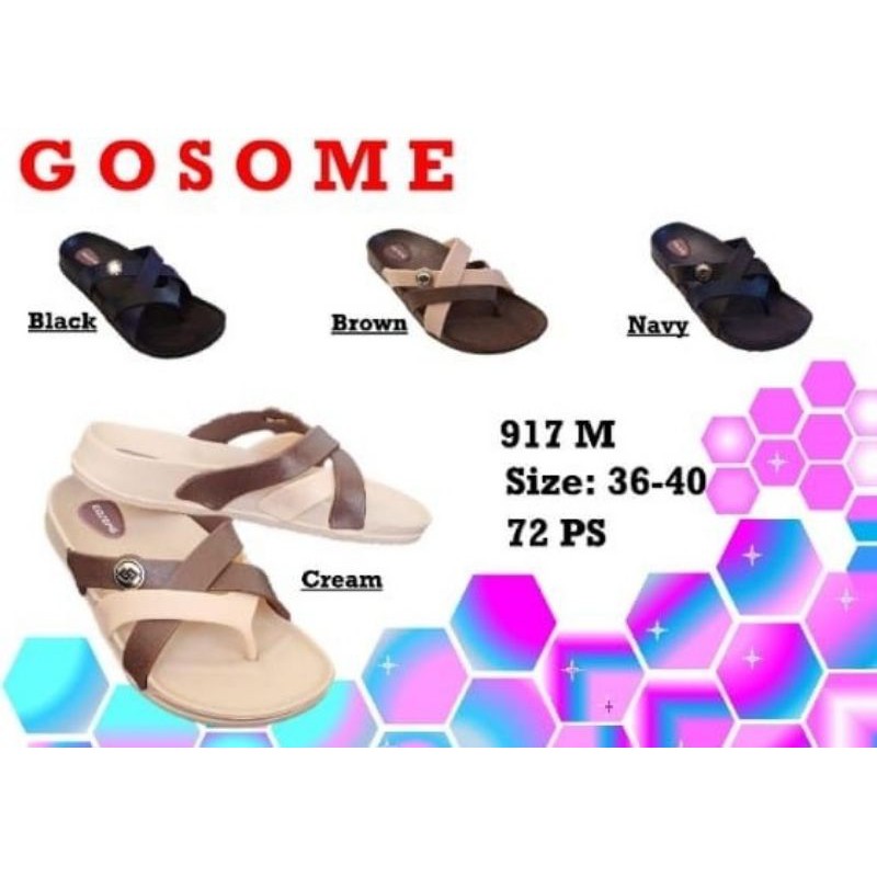 GROSIR SENDAL PRIA merk Gosome 917 M size 36-40