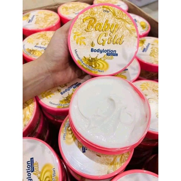 Handbody khusus Malam Baby Gold /hb Malam BabyGold/baby gold/hb pemutih Ampuh/handbody pemutih Ampuh