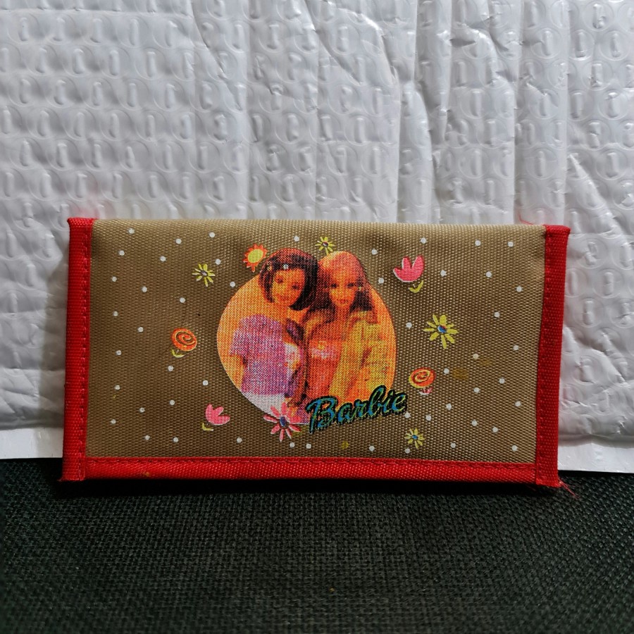 Dompet Uang Kertas Coin Barbie Jadul Mainan Anak Perempuan Koleksi