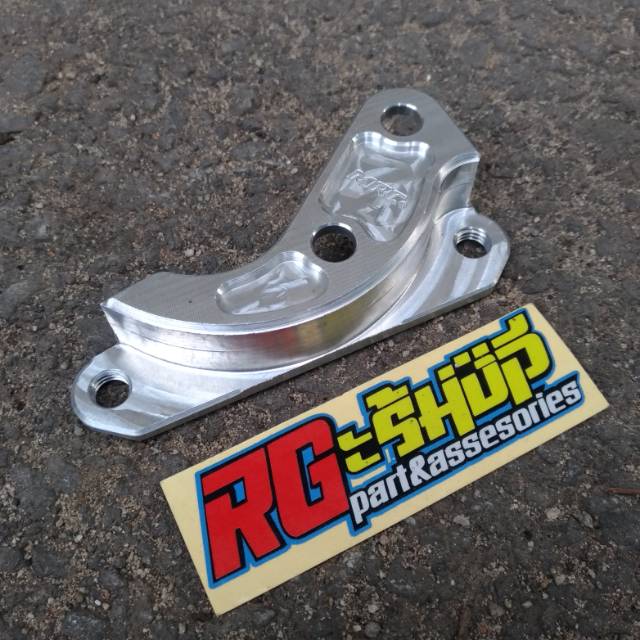 Breket kaliper 4p big kanan shock standar mio, fino, soul disk 220mm original thailand