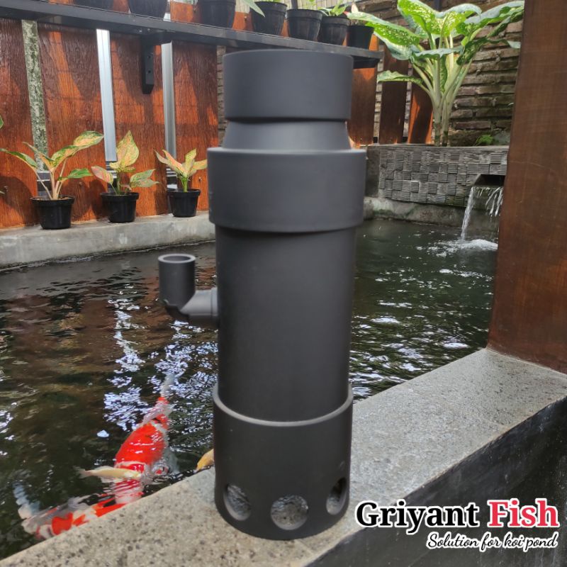 Airlift Kolam Koi Pipa 4inc x 3inc I Airlift Kolam Arus Penyuplai Sirkulasi Oksigen Kolam