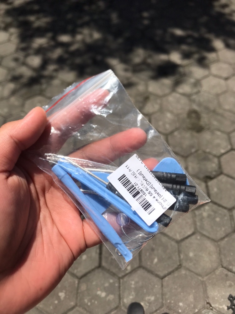 Set 11pcs Obeng Reparasi Pembuka Iphone 8 7 6 5 4 4s 3gs