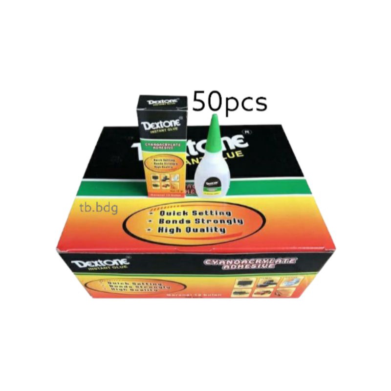 

Lem Dextone Tetes Korea Setan Instan Glue - 50 buah