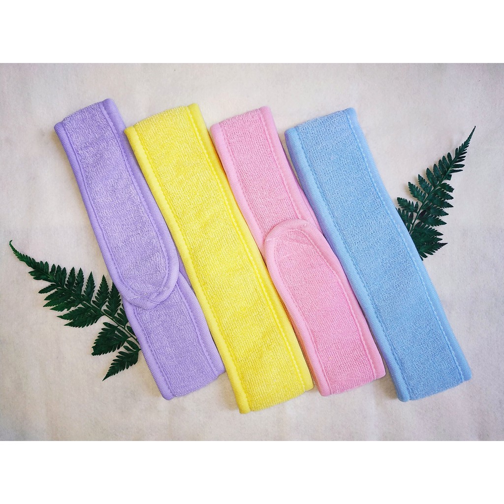 BANDO MANDI KERAMAS / CUCI MUKA / HAIR BANDANA FACIAL SHOWER HEADBAND - 1 PCS WARNA ACAK