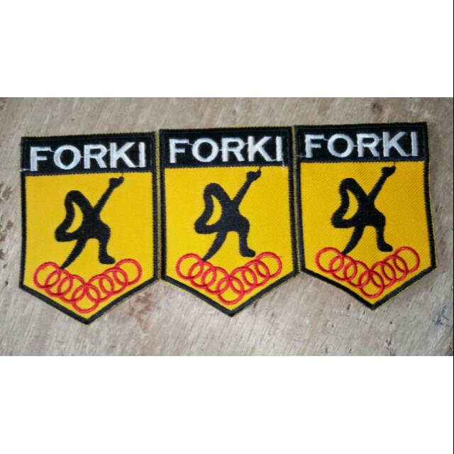 Bet Logo Karate FORKI Bordir Komputer