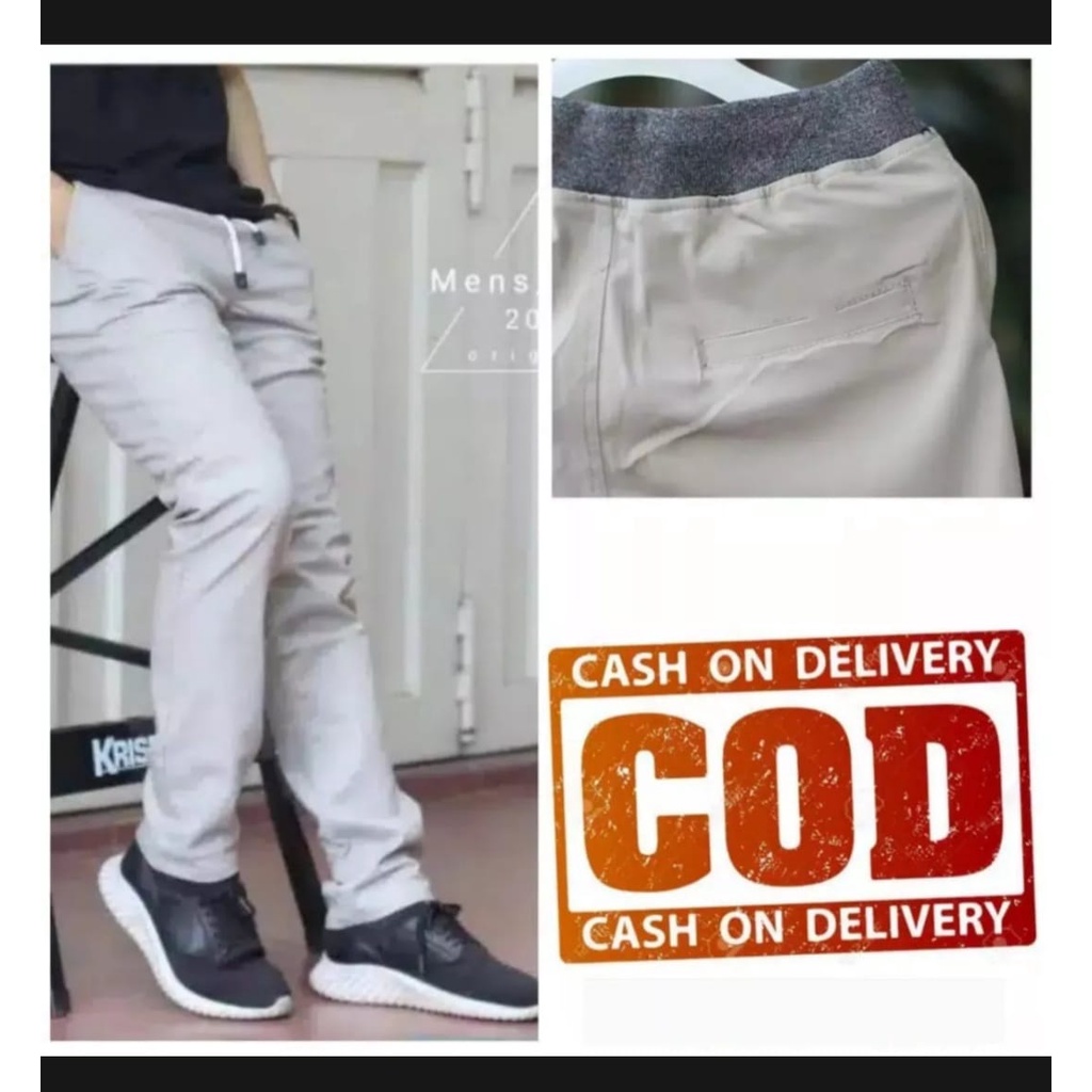 COD paket hemat 3 pcs 100rb celana chinos panjang pria dewasa//celana chinos panjang pria//celana panjang pria//celana panjang pria murah