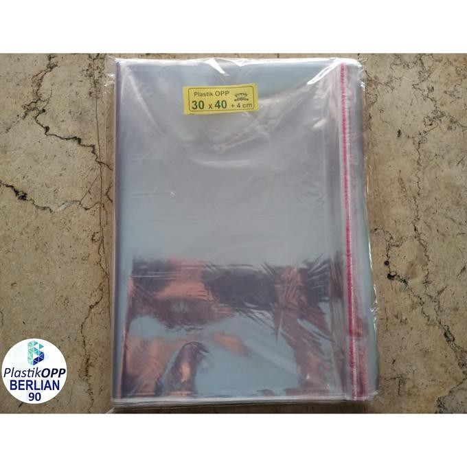 

Kualitas Terbaik] Plastik Opp 30X40 Cm Tebal 20 Mic / Plastik Baju Isi 100 Lbr