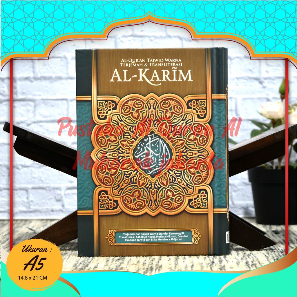 [BISA COD] Al Quran Terjemah A5, Alquran Tajwid Lengkap Warna, Al Quran Terjemah Arab Latin Dan Kode
