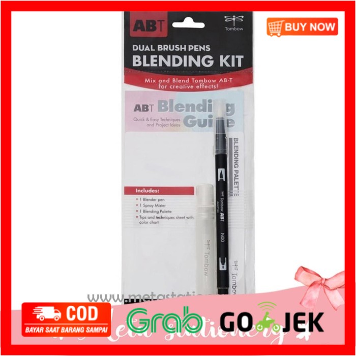 

(BISA COD) Tombow ABT Blending Kit set / Palet Dual Brush untuk Campuran