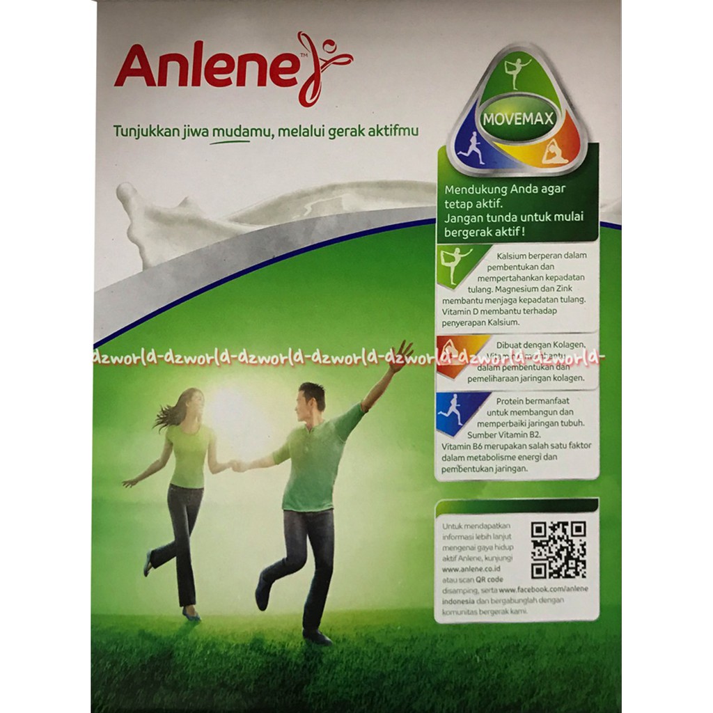 Anlene Actifit 250gr Coklat Vanila Susu Anline Susu Tinggi Kalsium Untuk Usia 19-50 tahun Anlene Aktifit