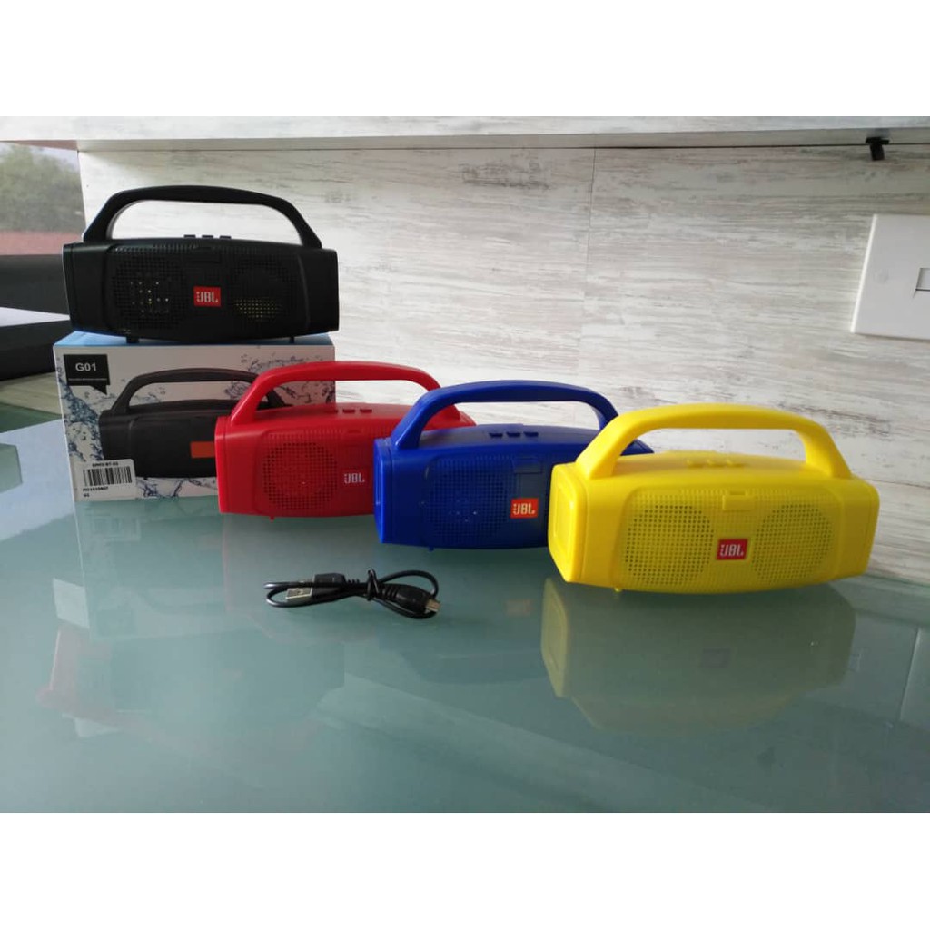 SPEAKER BLUETOOTH JBL G01 FM RADIO TF CARD