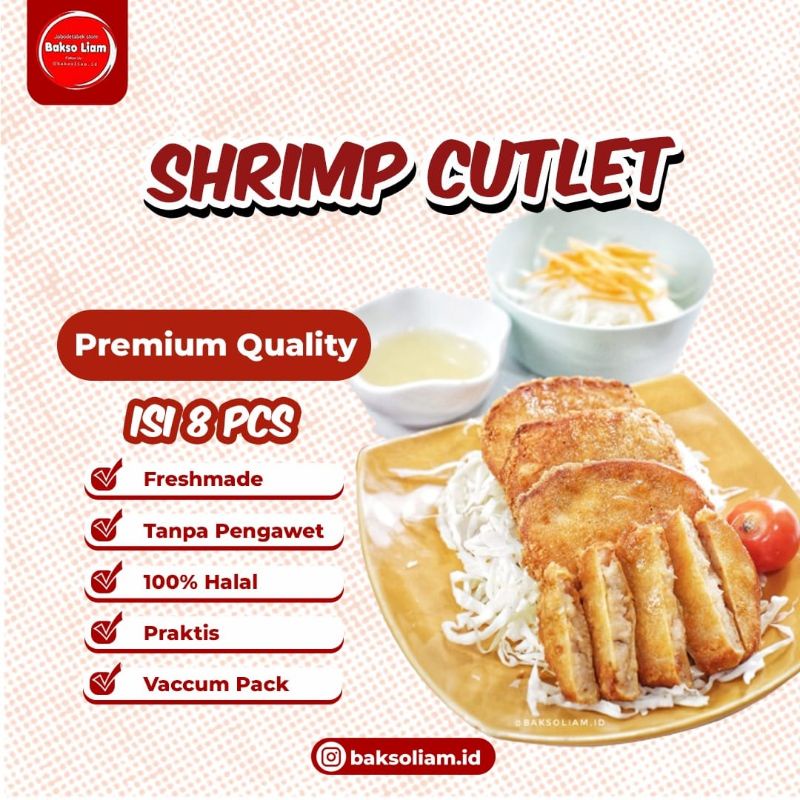 

Shrimp Cutlet / Shrimp Katzu isi 8pcs Liam's Food