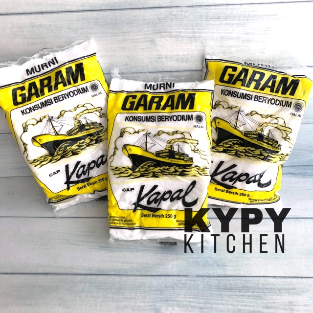 

Garam cap Kapal 250gr