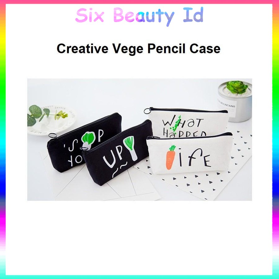 

Promo TP0075 Tempat Pensil Creative Vege Tempat Kosmetik Pouch
