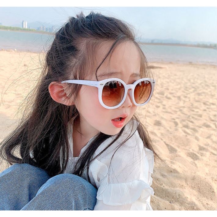 BV.ID KC610 Kacamata Anak Fashion Retro Ulzzang Vintage Kaca Mata Kids Kekinian