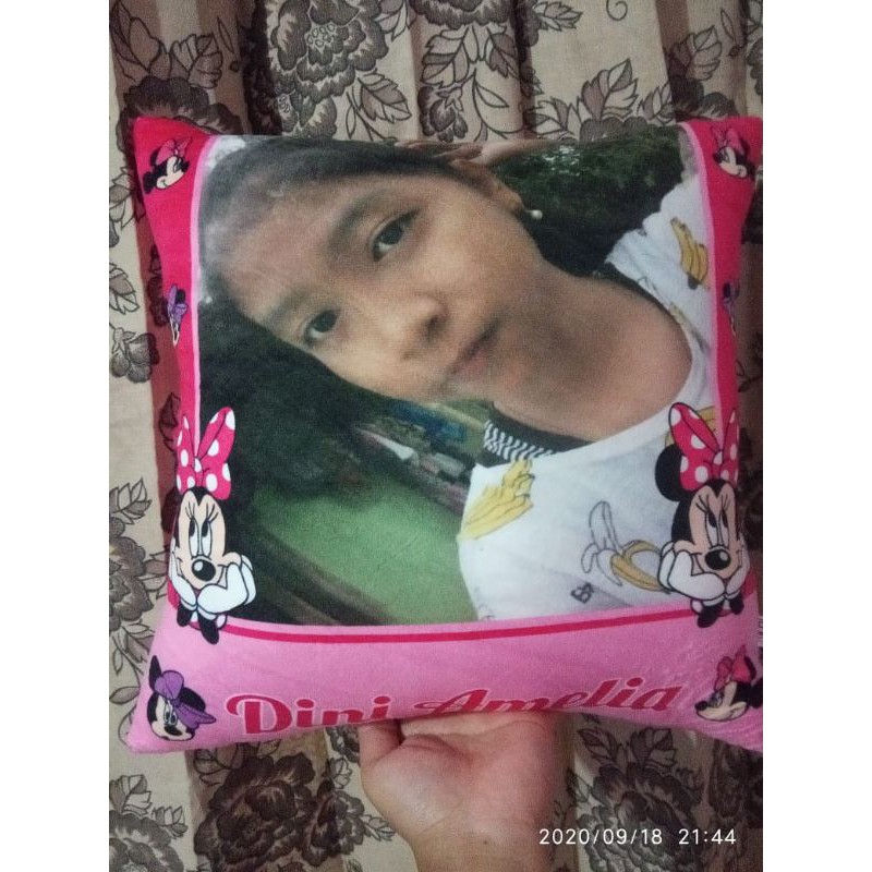 Bantal foto/Bantal foto karakter/Bantal foto murah