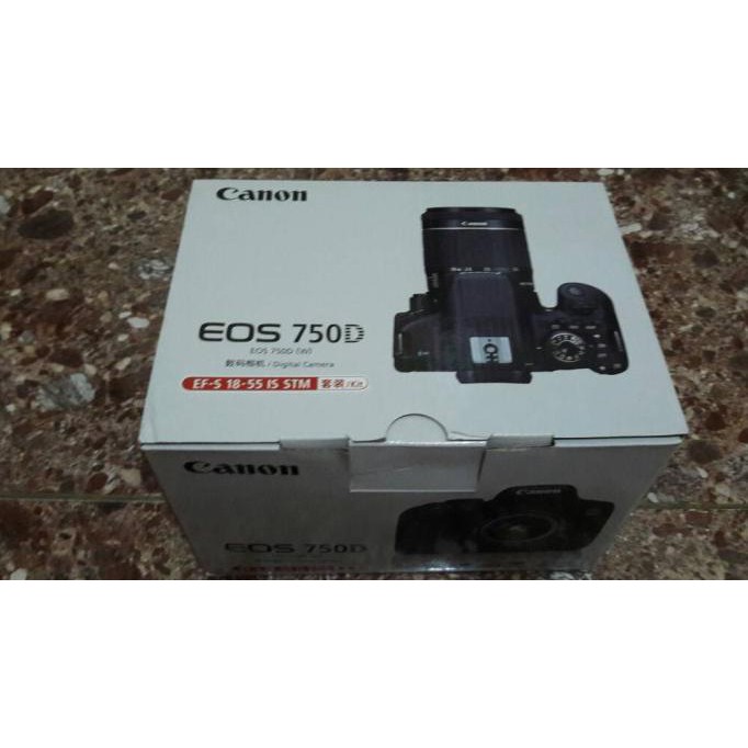 kamera Canon eos 750D murah