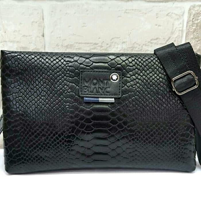 Handbag clutch multifungsi Montblanc unisex 40102 -