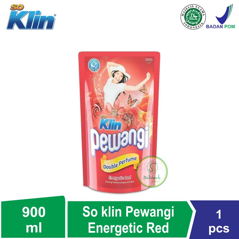 So klin Pewangi  Energetic Red 900ml