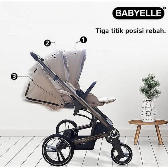 Stroller Babyelle S980 Icon Kereta Dorong Bayi