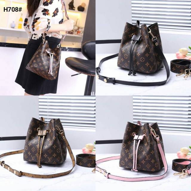 S Lv Louis Vuitton Neonoe Mini Bag With 2 Shoulder Strap.....
Kode H708#