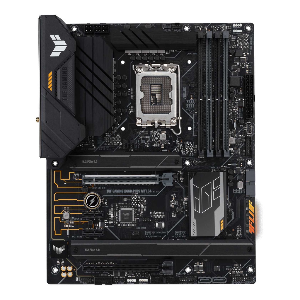 ASUS TUF GAMING B660 PLUS WIFI D4 | Intel LGA1700 DDR4 ATX Mainboard