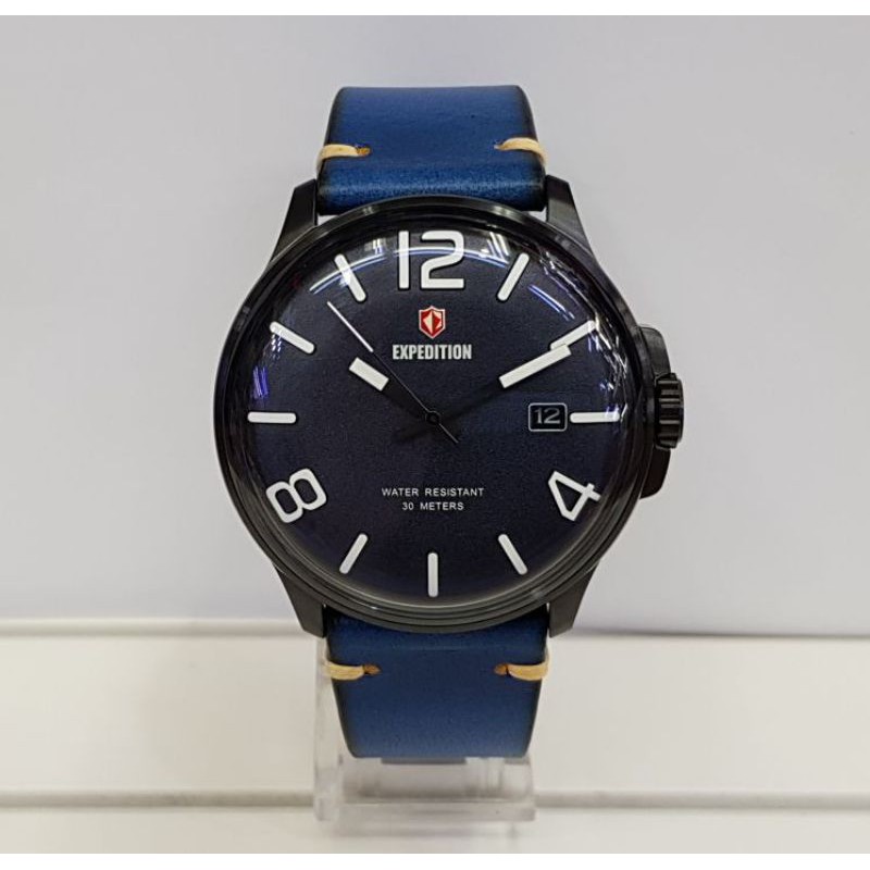 Jam Tangan Expedition E6789MD Blue / Black Original