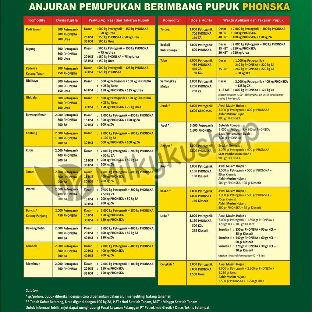 PUPUK NPK PHONSKA PLUS 15 15 15 KEMASAN PABRIK 25 KG VIA GOSEND GRAB