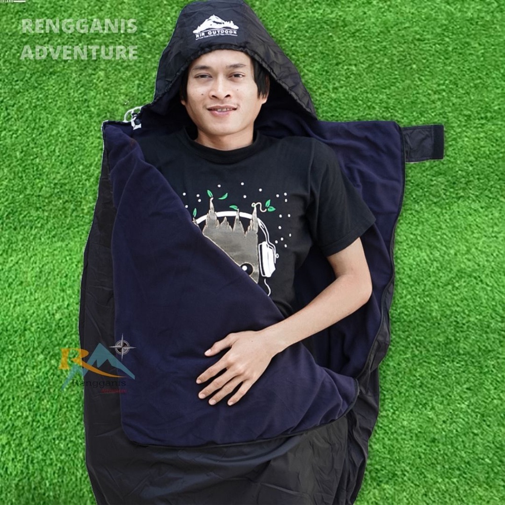 Sleeping Bag Polar Kantong Tidur Camping MERK RIR OUTDOOR Sleepingbag