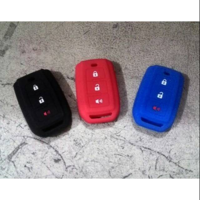SILICONE KEY REMOTE / SARUNG KUNCI REMOT SILIKON MOBIL ALL NEW AVANZA 2012 - 2015
