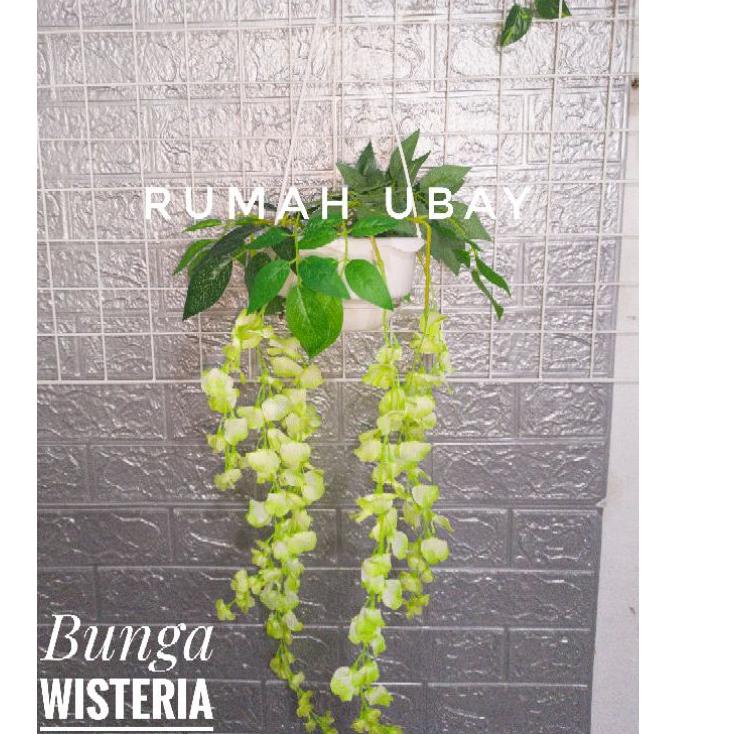KP193 Bunga Wisteria / bunga Wisteria gantung / bunga gantung wisteria ㊜ 88
