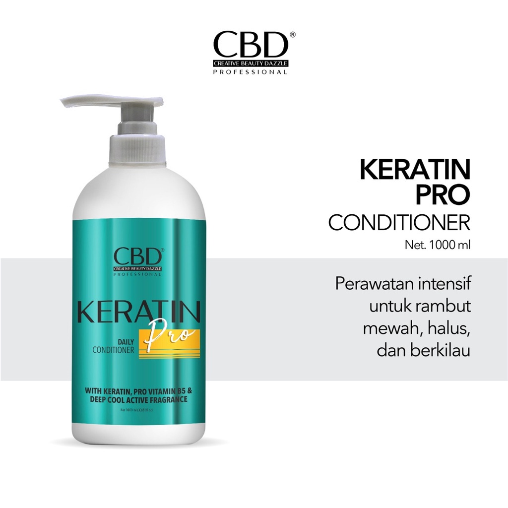 CBD Keratin Pro Daily Conditioner 1000ml