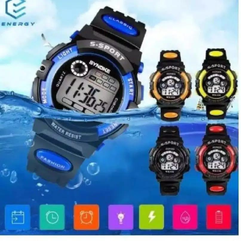 Jam Tangan Wanita Korea Style K-sport DIgital Kecil Rubber