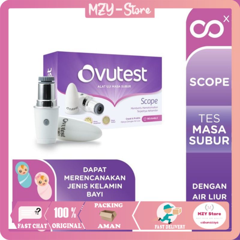 Ovutest Scope Alat Uji Masa Subur -  Tes Kesuburan Reusable