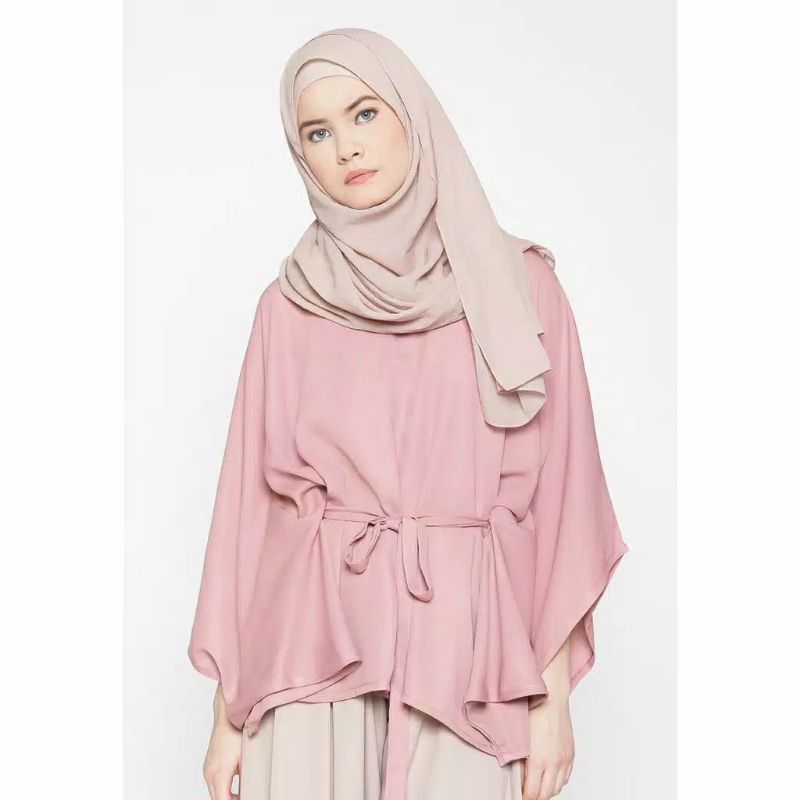 ASKA LABEL Mauve Tunik Batwing