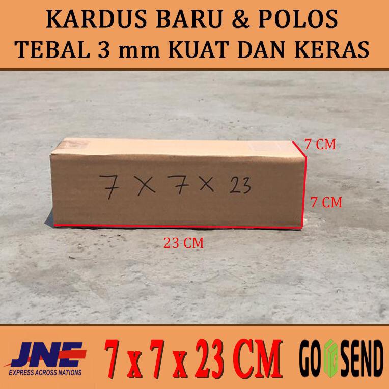 

kardus box karton polos uk 7x7x23