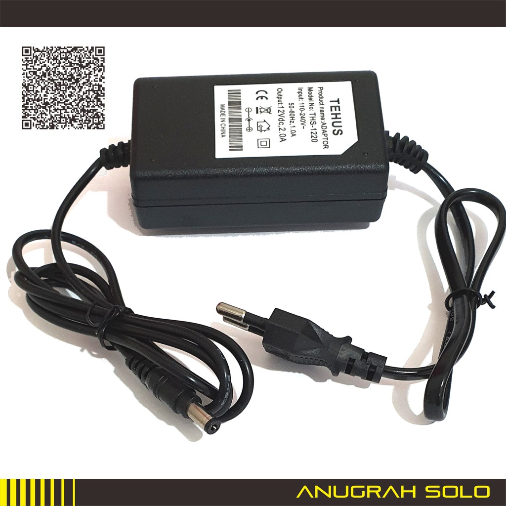 AC DC Adapter Adaptor 220VAC 12V DC 2A Power Supply 12V