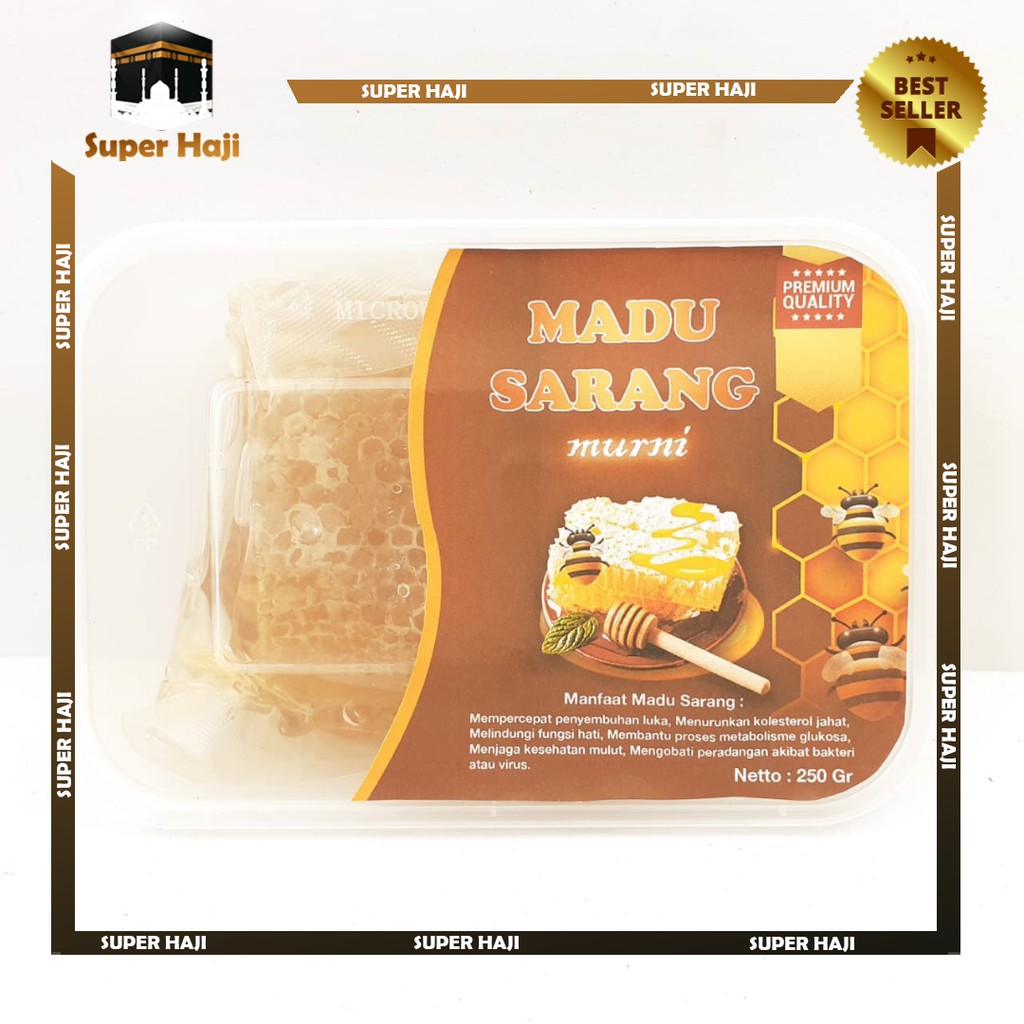 

SARANG MADU HONEYCOMB (250GR)