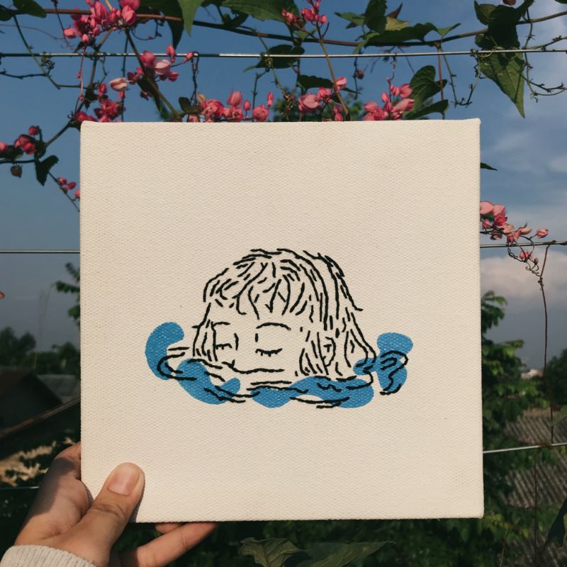 

Custom Canvas Embroidery (Read Description)