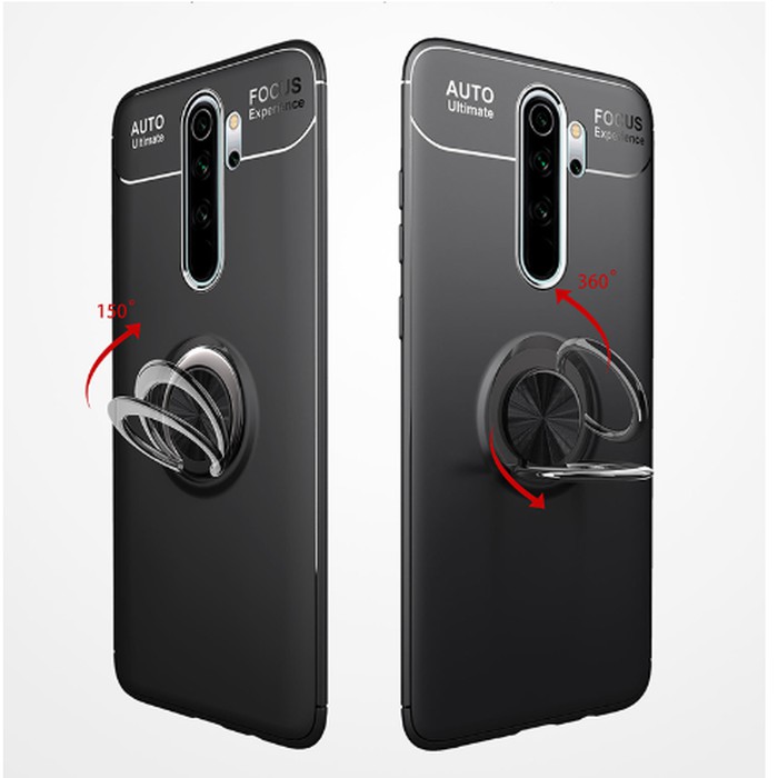 Case Redmi Note 8 Pro iRing Invisible TPU Soft Case Cover