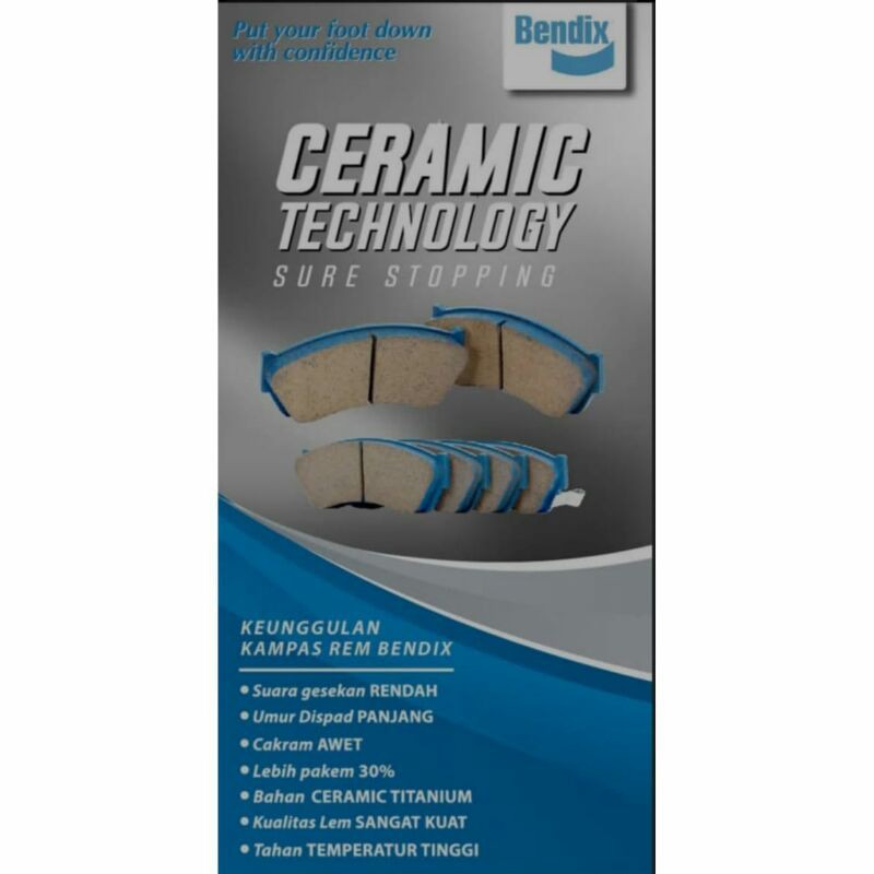 Kampas Rem Depan Bendix DB 1460 for mobil Avanza